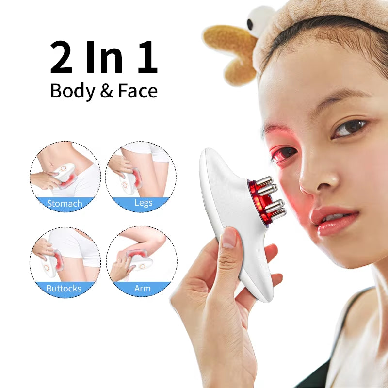 Tightening Facial Massager EMS Instant Wrinkle Remover Face Cream Firming Face Lifting Microcurrent Facial Toning Device